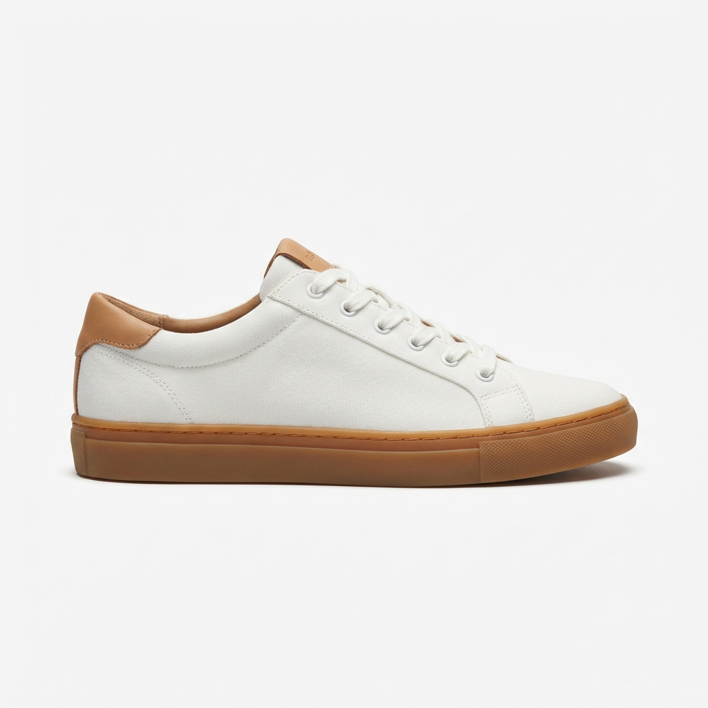 Casual Sneaker | Canvas in White