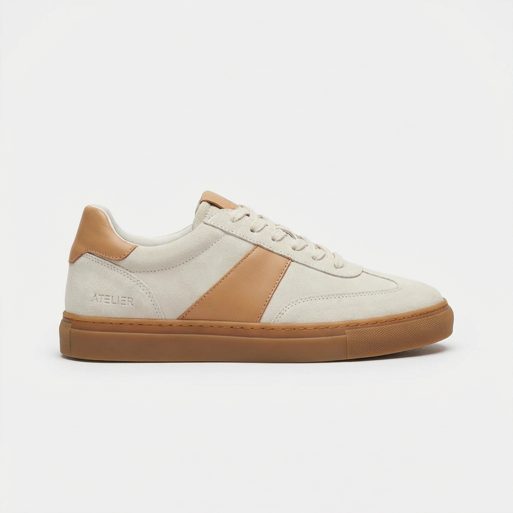 Casual Sneaker | Off-White Suede